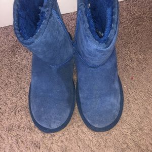women’s winter boots size 8 royal blue